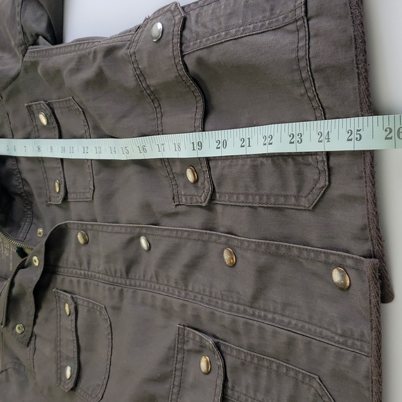 J. Crew Relaxed Boyfriend Field Jacket in Olive Size Small - Picture 7 of 13